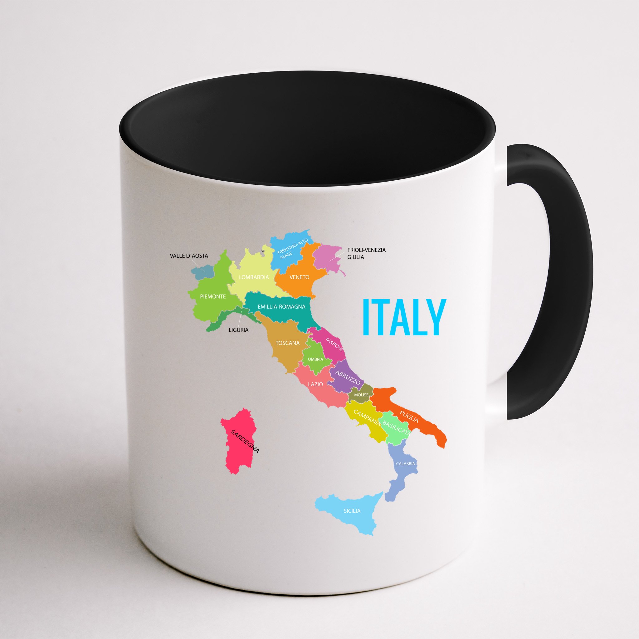 Map Of Italy Mug