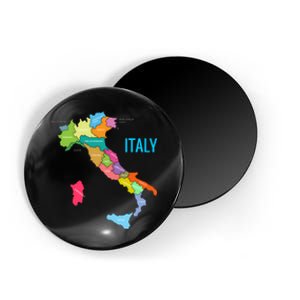 Map Of Italy Magnet