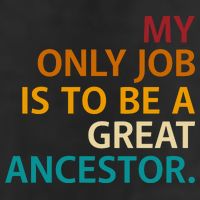 My Only Job Is To Be A Great Ancestor. Premium Pullover Hoodie