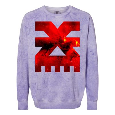 Mark Of Khorne Chaos God Colorblast Crewneck Sweatshirt