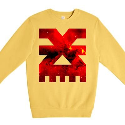 Mark Of Khorne Chaos God Premium Crewneck Sweatshirt