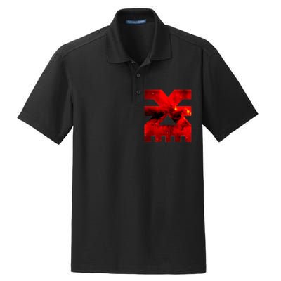 Mark Of Khorne Chaos God Dry Zone Grid Polo