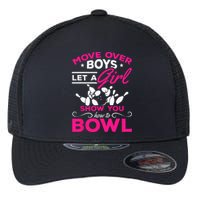 Move Over Let A Show You How To Bowl Bowling Flexfit Unipanel Trucker Cap