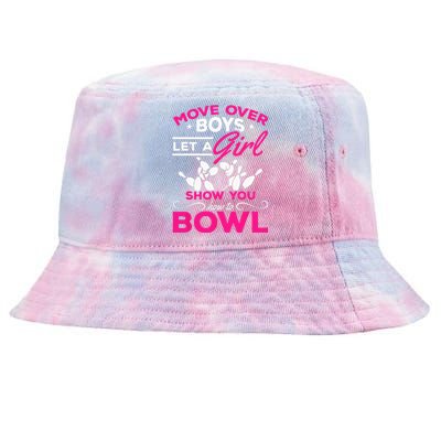 Move Over Let A Show You How To Bowl Bowling Tie-Dyed Bucket Hat