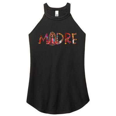 Madre Our Lady Virgen De Guadalupe Abuela Latina Mexican Women’s Perfect Tri Rocker Tank