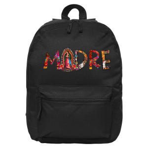 Madre Our Lady Virgen De Guadalupe Abuela Latina Mexican 16 in Basic Backpack