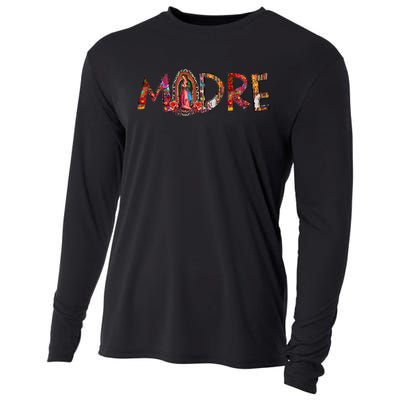 Madre Our Lady Virgen De Guadalupe Abuela Latina Mexican Cooling Performance Long Sleeve Crew