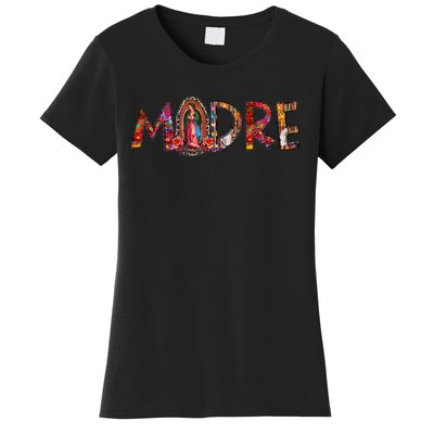 Madre Our Lady Virgen De Guadalupe Abuela Latina Mexican Women's T-Shirt