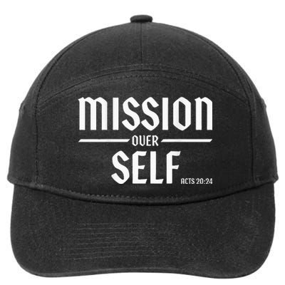 Mission Over Life Acts 2024 7-Panel Snapback Hat