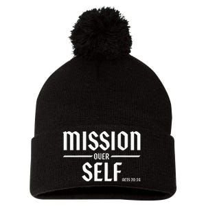 Mission Over Life Acts 2024 Pom Pom 12in Knit Beanie