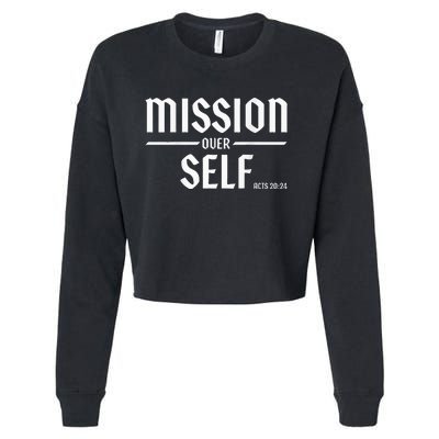 Mission Over Life Acts 2024 Cropped Pullover Crew