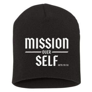 Mission Over Life Acts 2024 Short Acrylic Beanie