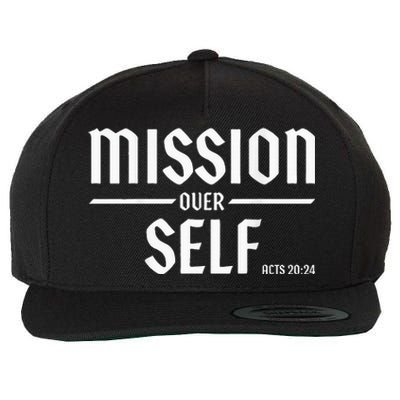 Mission Over Life Acts 2024 Wool Snapback Cap