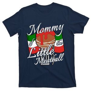 Mommy Of Little Meatball Italian Theme 1st Birthday Italy T-Shirt