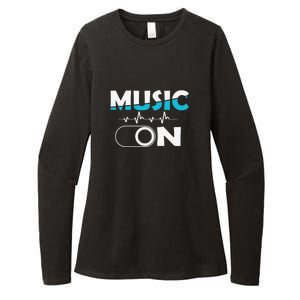 Music On Love Music Dj Remix Womens CVC Long Sleeve Shirt