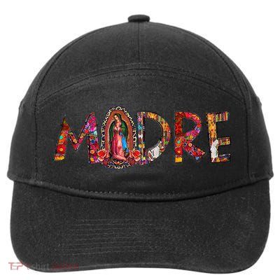 Madre Our Lady Virgen De Guadalupe Abuela Latina Mexican 7-Panel Snapback Hat
