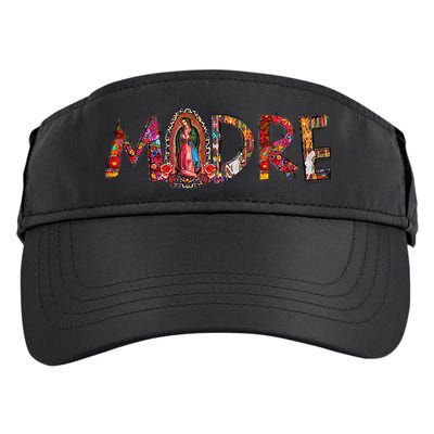 Madre Our Lady Virgen De Guadalupe Abuela Latina Mexican Adult Drive Performance Visor