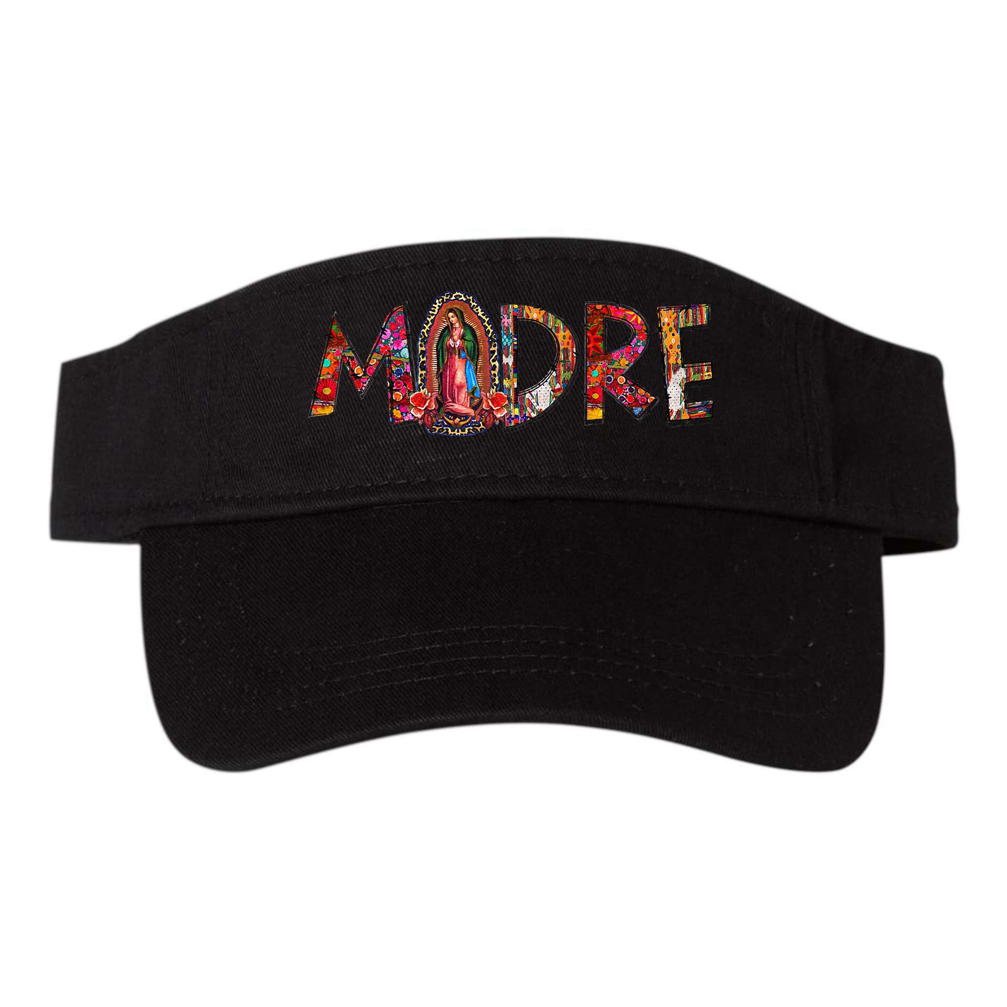 Madre Our Lady Virgen De Guadalupe Abuela Latina Mexican Visor