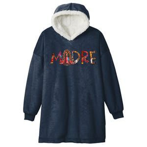 Madre Our Lady Virgen De Guadalupe Abuela Latina Mexican Hooded Wearable Blanket