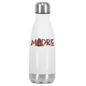 Madre Our Lady Virgen De Guadalupe Abuela Latina Mexican Stainless Steel Insulated Water Bottle