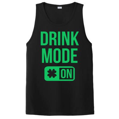 Mode On Lucky Shamrock St Patrick's Day Gift PosiCharge Competitor Tank