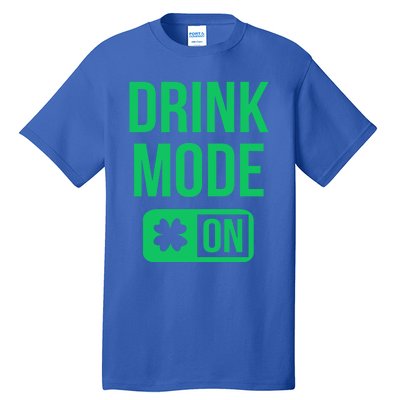 Mode On Lucky Shamrock St Patrick's Day Gift Tall T-Shirt