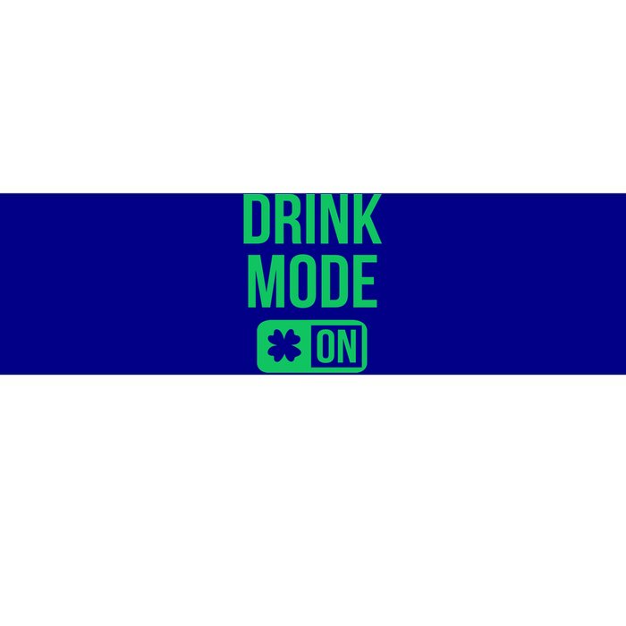 Mode On Lucky Shamrock St Patrick's Day Gift Bumper Sticker