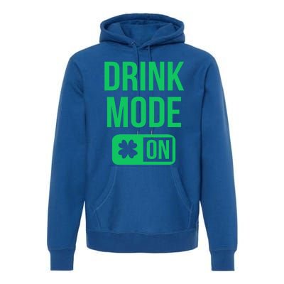 Mode On Lucky Shamrock St Patrick's Day Gift Premium Hoodie