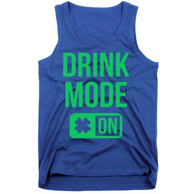 Mode On Lucky Shamrock St Patrick's Day Gift Tank Top