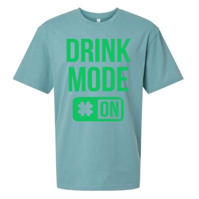 Mode On Lucky Shamrock St Patrick's Day Gift Sueded Cloud Jersey T-Shirt