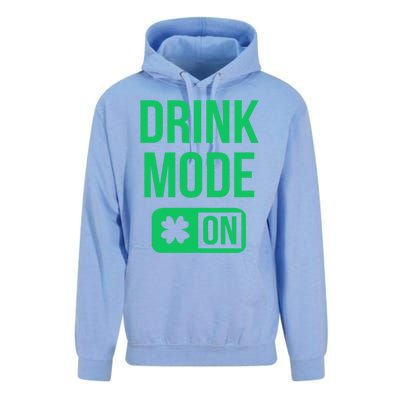 Mode On Lucky Shamrock St Patrick's Day Gift Unisex Surf Hoodie