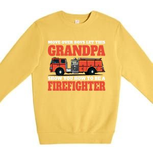 Move Over Let This Grandpa Show You How To Be A Cool Gift Premium Crewneck Sweatshirt