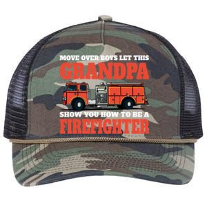 Move Over Let This Grandpa Show You How To Be A Cool Gift Retro Rope Trucker Hat Cap