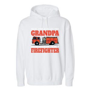 Move Over Let This Grandpa Show You How To Be A Cool Gift Garment-Dyed Fleece Hoodie