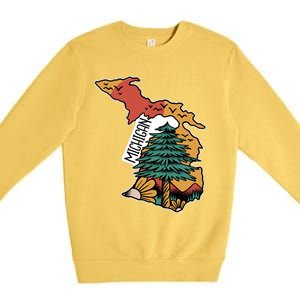 Michigan Outdoor Life Premium Crewneck Sweatshirt