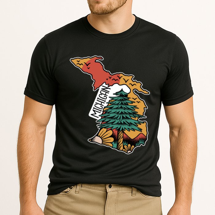 Michigan Outdoor Life Performance Shirt