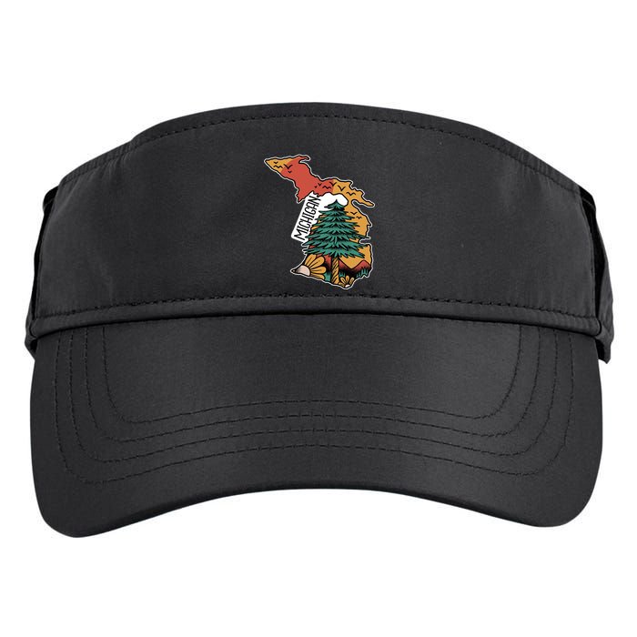Michigan Outdoor Life Adult Drive Performance Visor