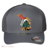 Michigan Outdoor Life Flexfit Unipanel Trucker Cap