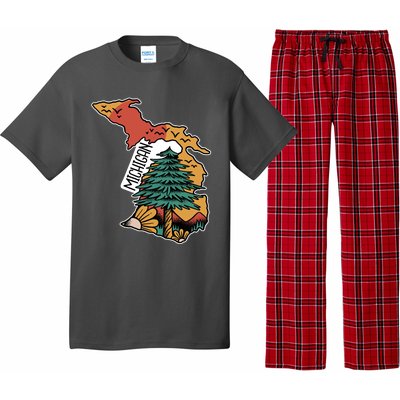 Michigan Outdoor Life Pajama Set