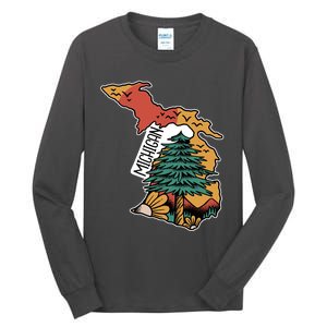 Michigan Outdoor Life Tall Long Sleeve T-Shirt