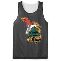 Michigan Outdoor Life Mesh Reversible Basketball Jersey Tank