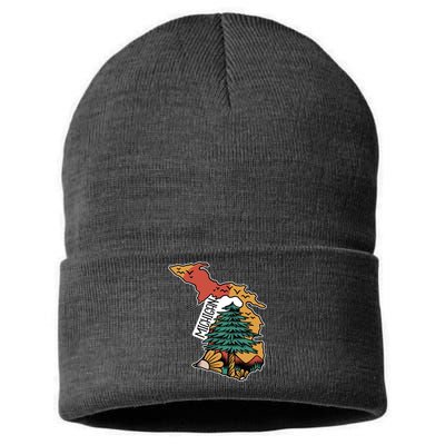 Michigan Outdoor Life Sustainable Knit Beanie