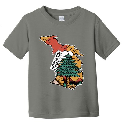 Michigan Outdoor Life Toddler T-Shirt