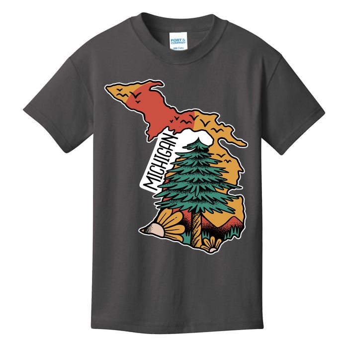 Michigan Outdoor Life Kids T-Shirt