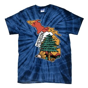 Michigan Outdoor Life Tie-Dye T-Shirt