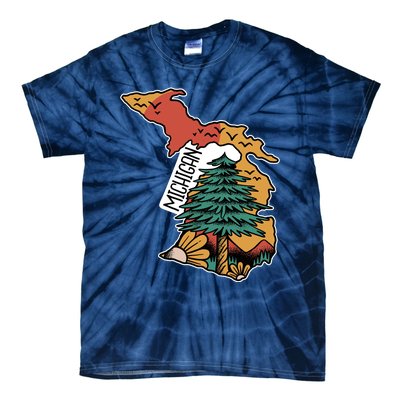 Michigan Outdoor Life Tie-Dye T-Shirt