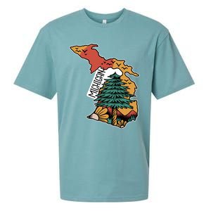 Michigan Outdoor Life Sueded Cloud Jersey T-Shirt