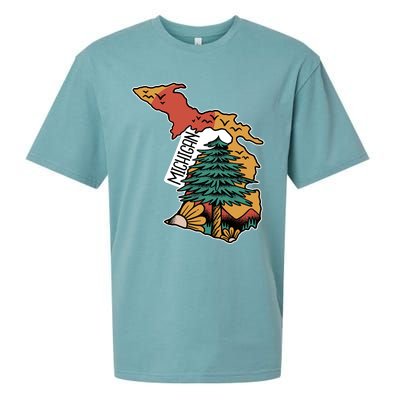 Michigan Outdoor Life Sueded Cloud Jersey T-Shirt