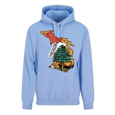 Michigan Outdoor Life Unisex Surf Hoodie