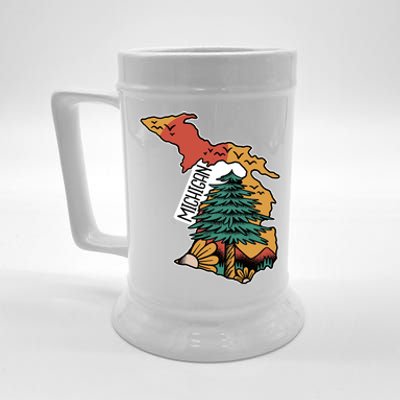 Michigan Outdoor Life Beer Stein